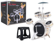 Dječji bubnjevi MEGA Drum - bijeli