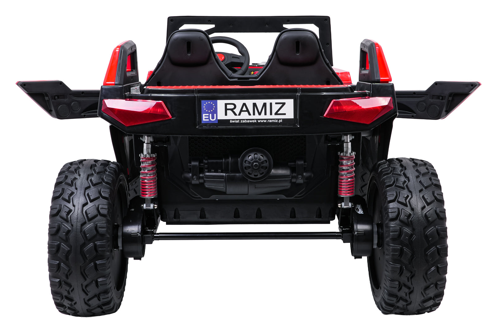 Buggy na akumulator RTR Monster Speed ​​4x4 - dvosjed - crveni