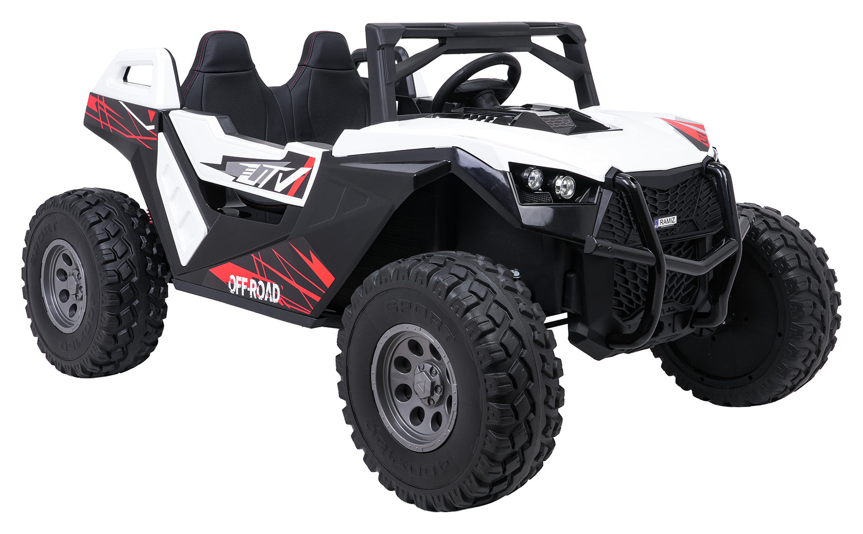 Buggy na akumulator RTR Monster Speed ​​4x4 - dvosjed - bijeli