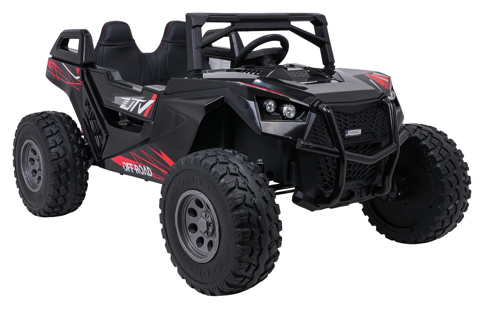Buggy na akumulator RTR Monster Speed ​​4x4 - dvosjed - crni