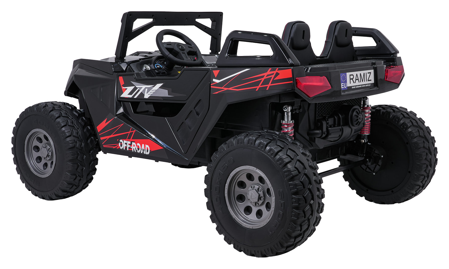 Buggy na akumulator RTR Monster Speed ​​4x4 - dvosjed - crni