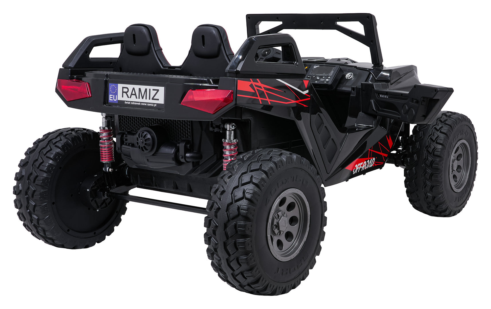 Buggy na akumulator RTR Monster Speed ​​4x4 - dvosjed - crni