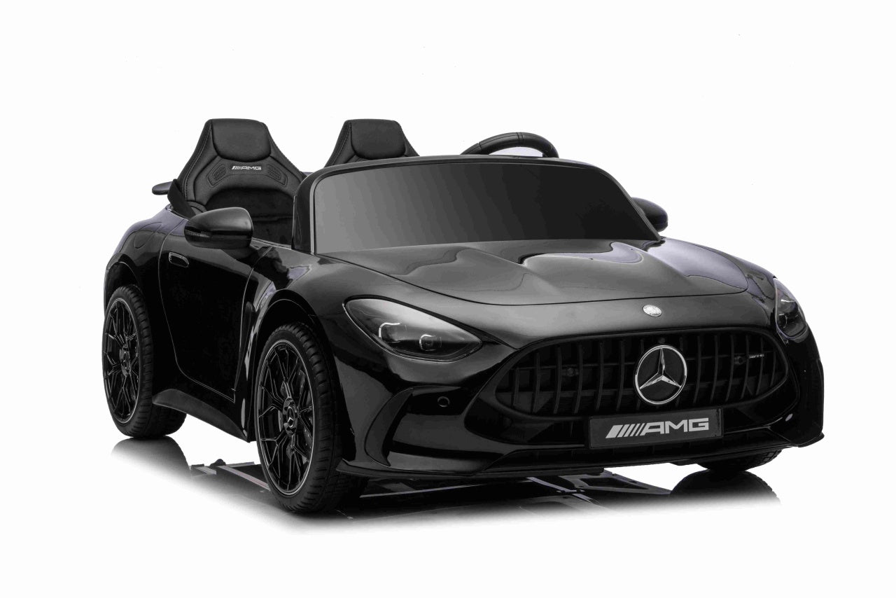 Licencirani auto na akumulator Mercedes Benz GT63 AMG - dvosjed - crni