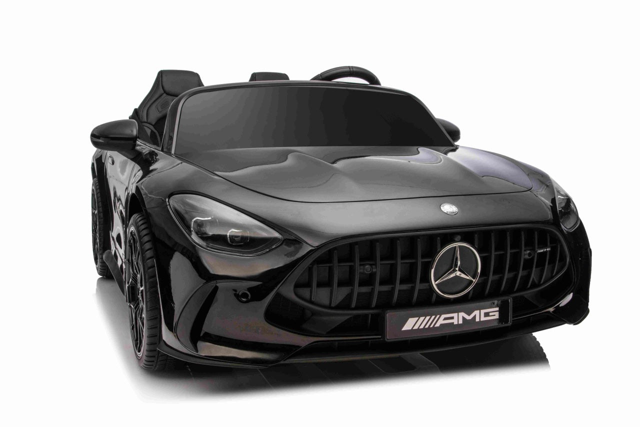 Licencirani auto na akumulator Mercedes Benz GT63 AMG - dvosjed - crni