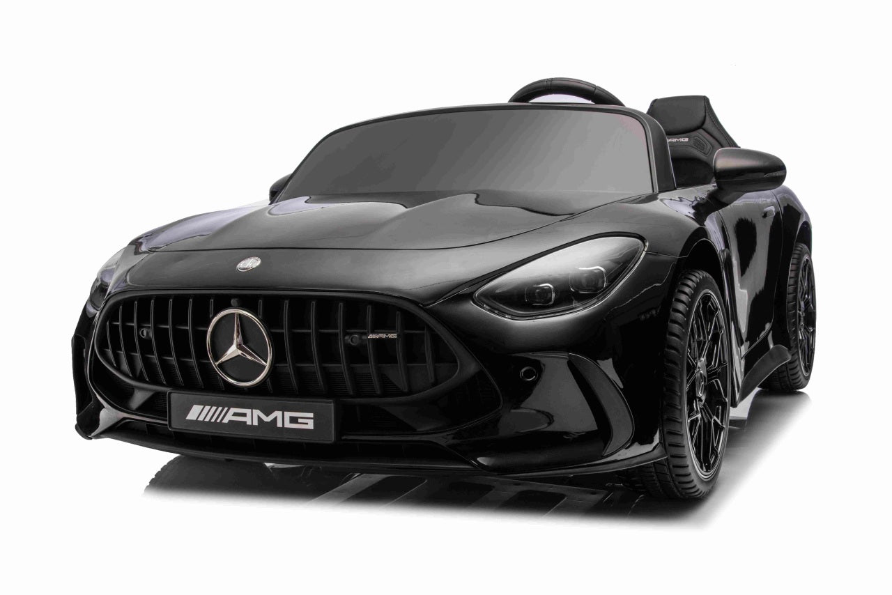 Licencirani auto na akumulator Mercedes Benz GT63 AMG - dvosjed - crni