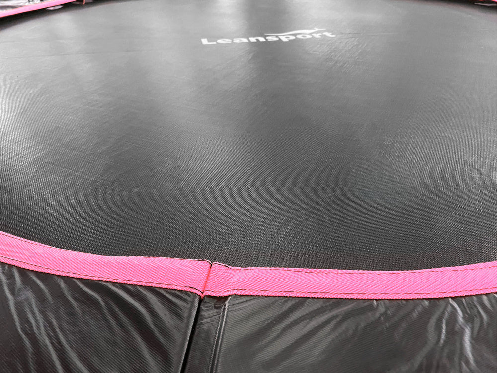 Trampolin 12 FT - crno/rozi