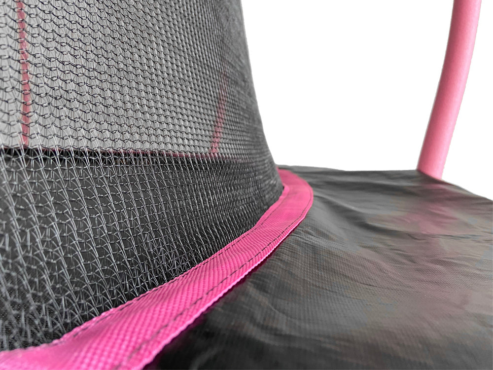 Trampolin 12 FT - crno/rozi