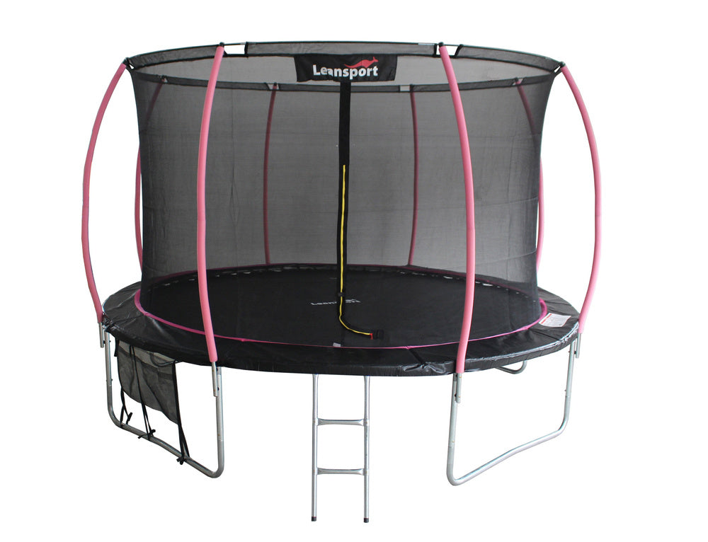Trampolin 14 FT - crno/rozi