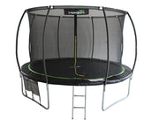 Trampolin 14ft - crno/zeleni