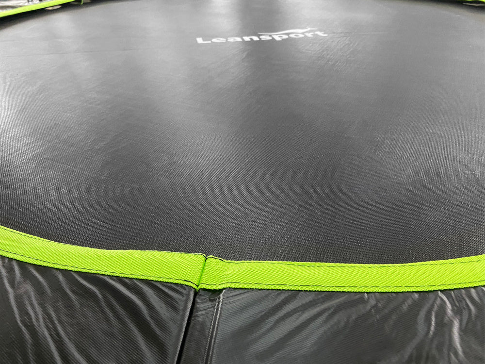 Trampolin 14ft - crno/zeleni
