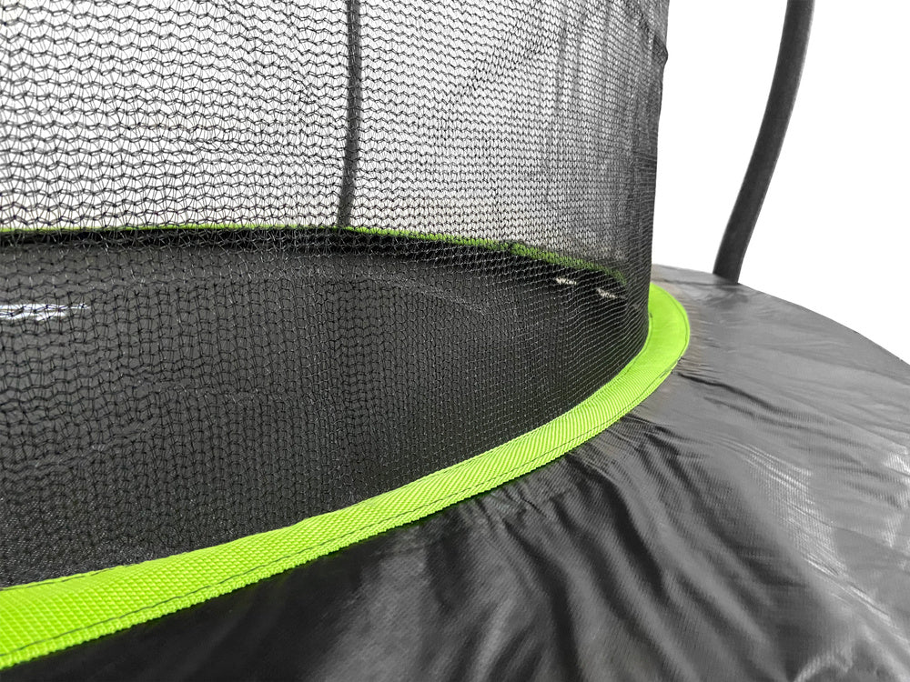 Trampolin 14ft - crno/zeleni