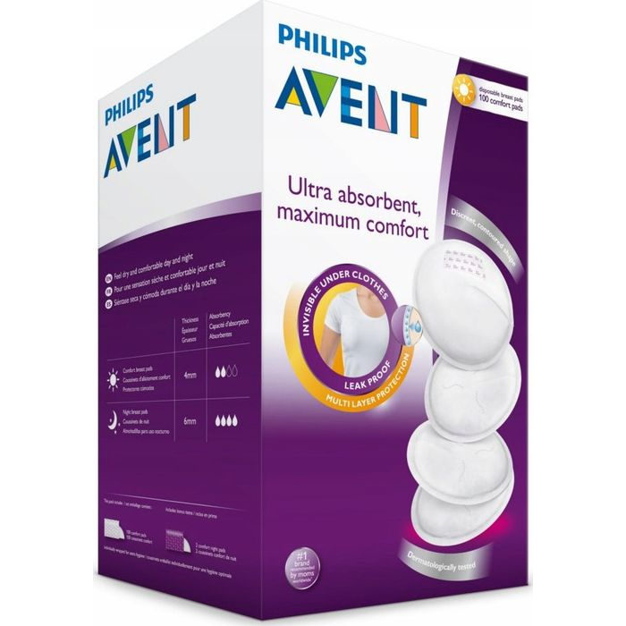 Philips AVENT SCF254/13 dodatak za dojenje 100 kom Štitnici za dojke