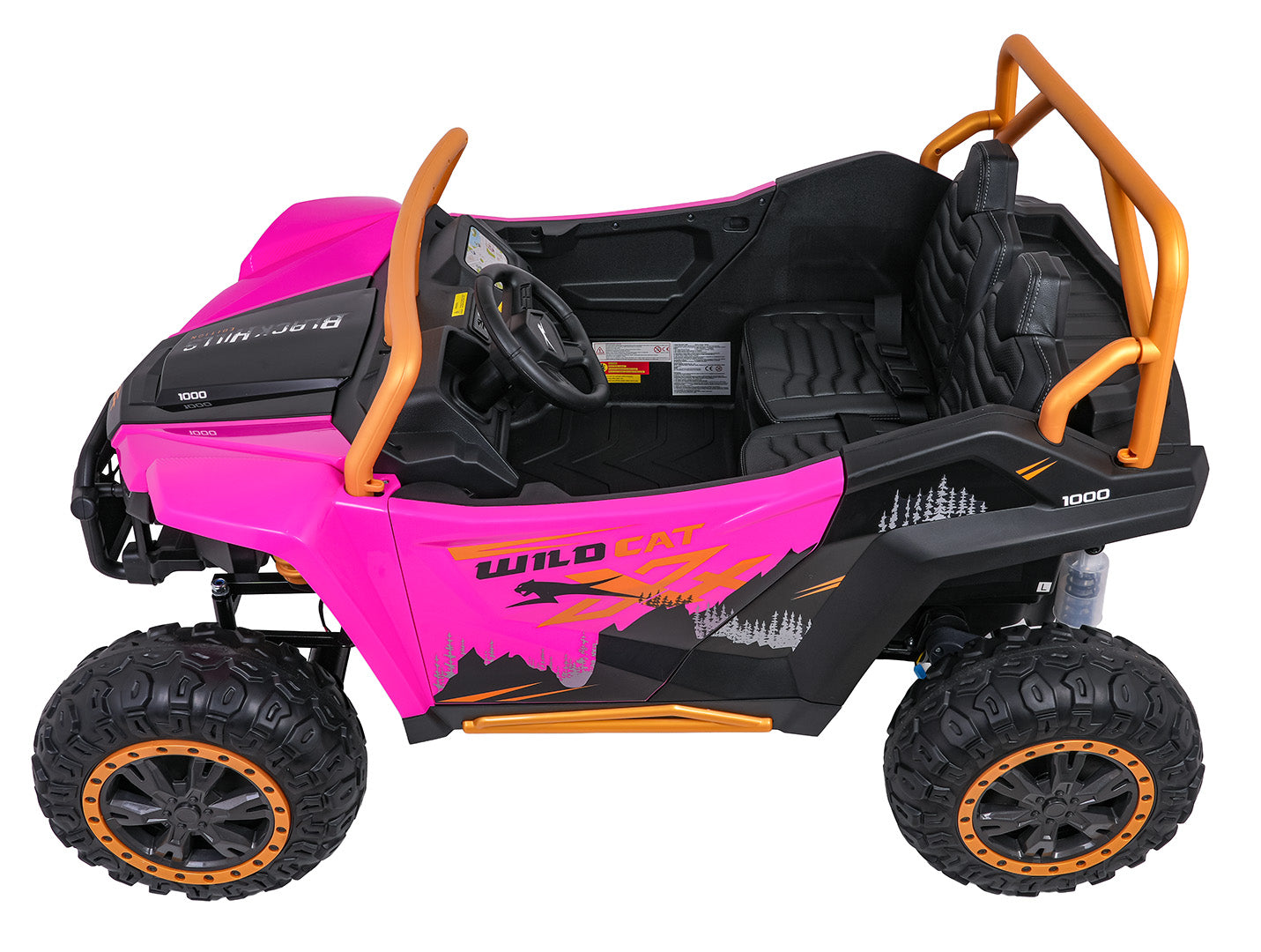 Buggy na akumulator Arctic Cat WILDCAT XX 4x4 - dvosjed - rozi