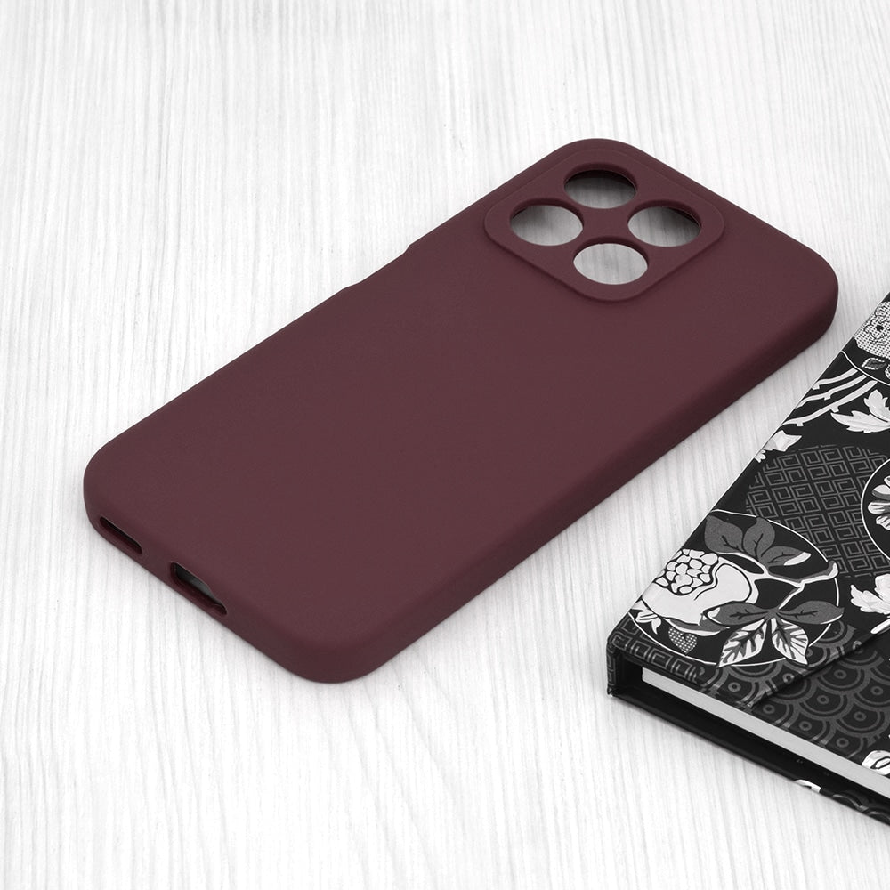 Techsuit Soft Edge Silicone ovitek za Honor X8b - Plum Violet