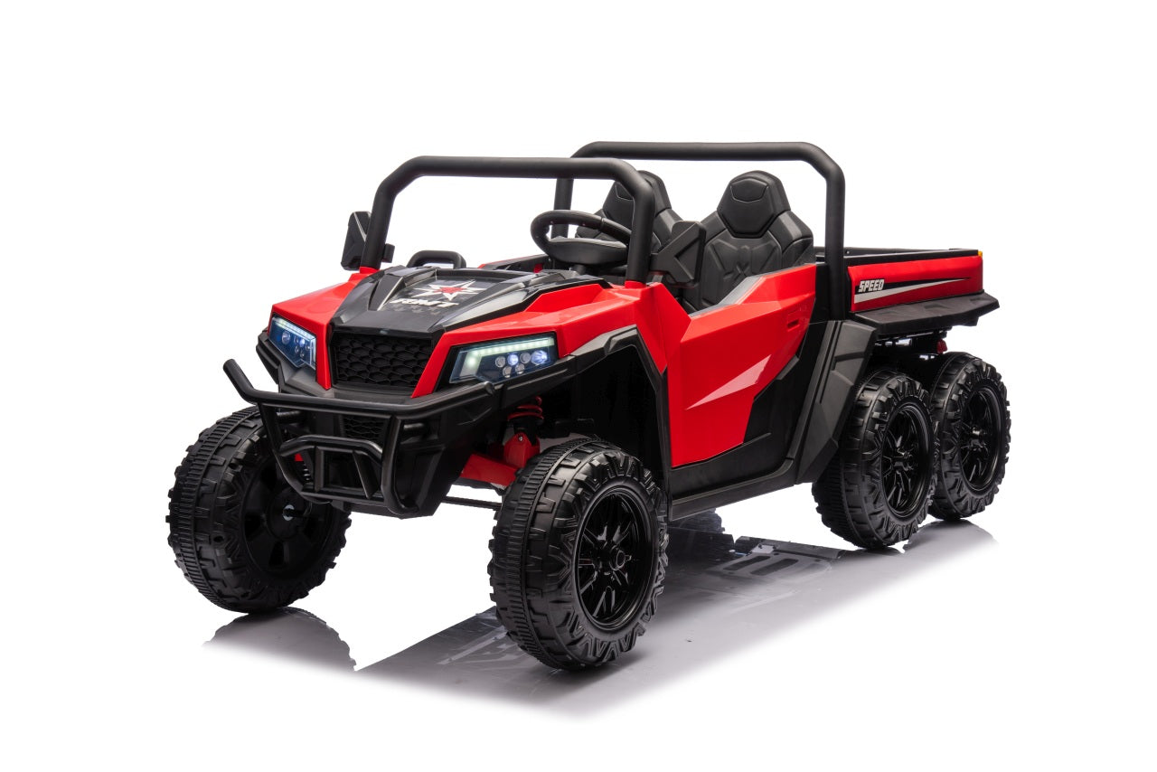 Auto na akumulator Farmer Truck X-POWER 4x4 - DVOSJED - crveni
