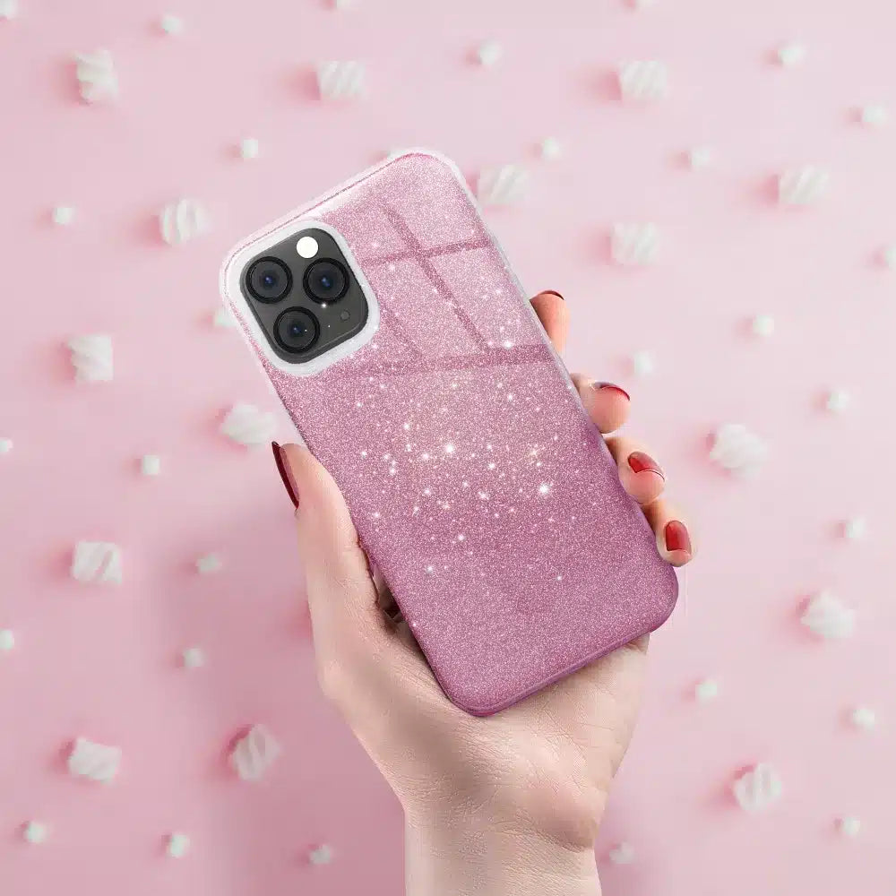 SHINING svetleča maskica za XIAOMI Redmi 12C roza
