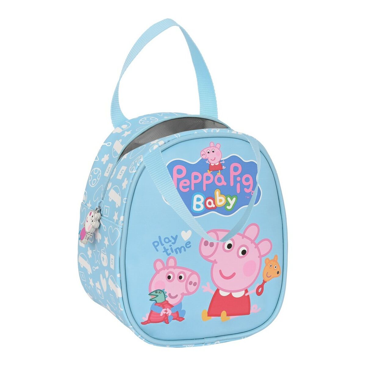 Termo Kutija za Užinu Peppa Pig Baby Plava 19 x 22 x 14 cm