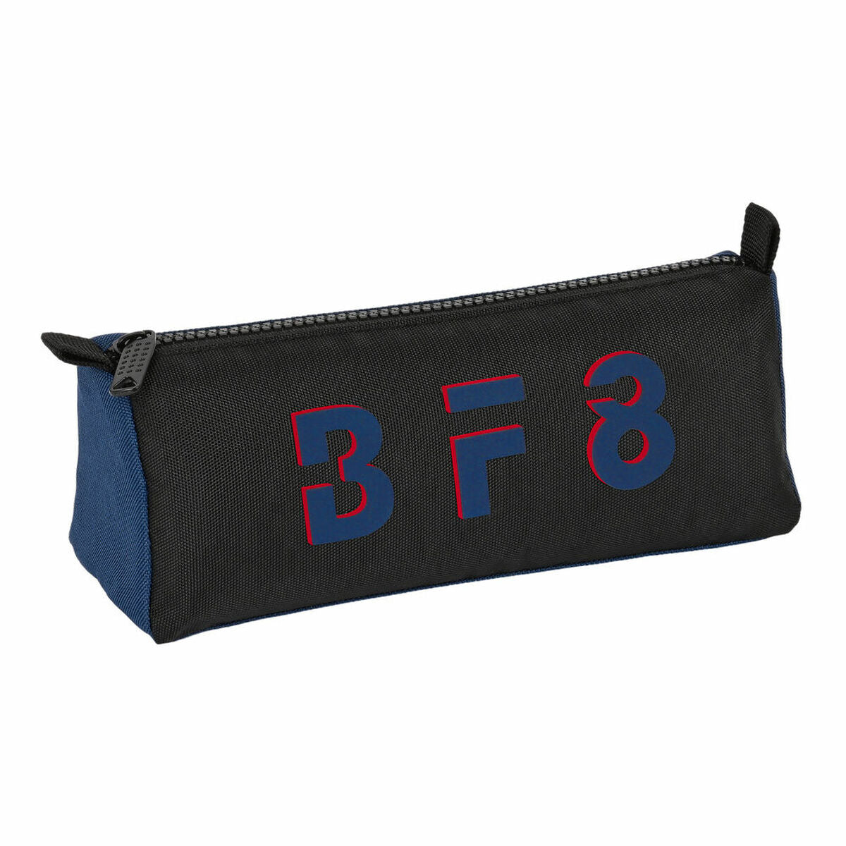Školska Pernica BlackFit8 Urban Crna Mornarsko plava (21 x 8 x 7 cm)