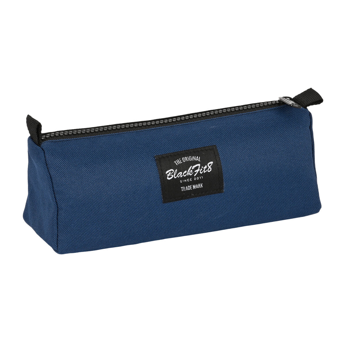 Školska Pernica BlackFit8 Urban Crna Mornarsko plava (21 x 8 x 7 cm)