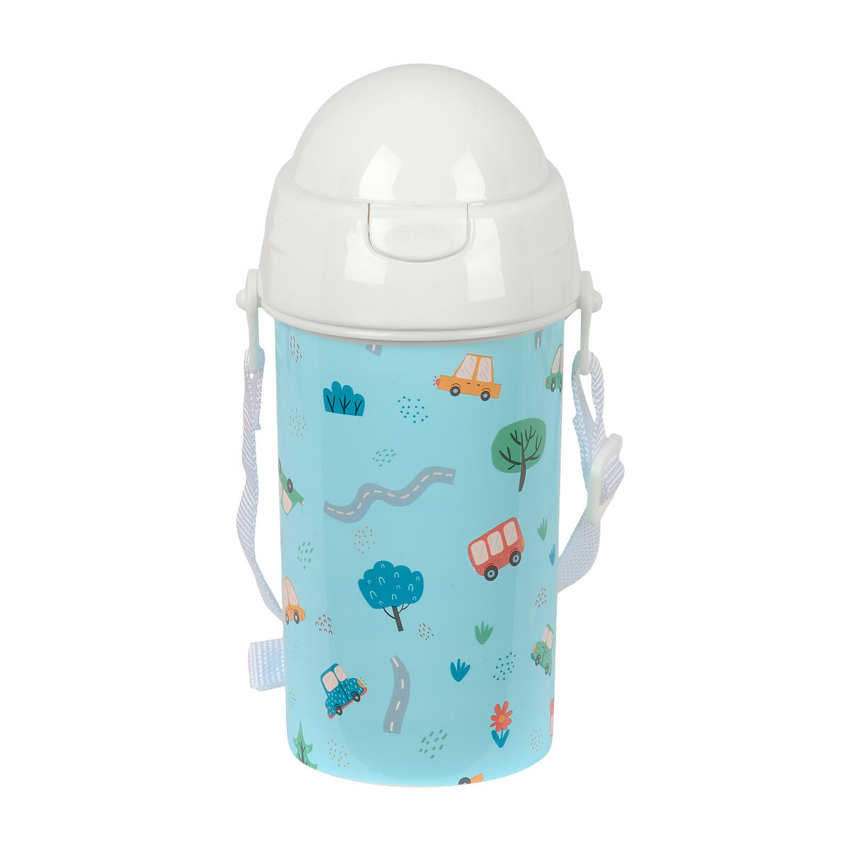 Boca vode Safta Coches Plava PVC 500 ml