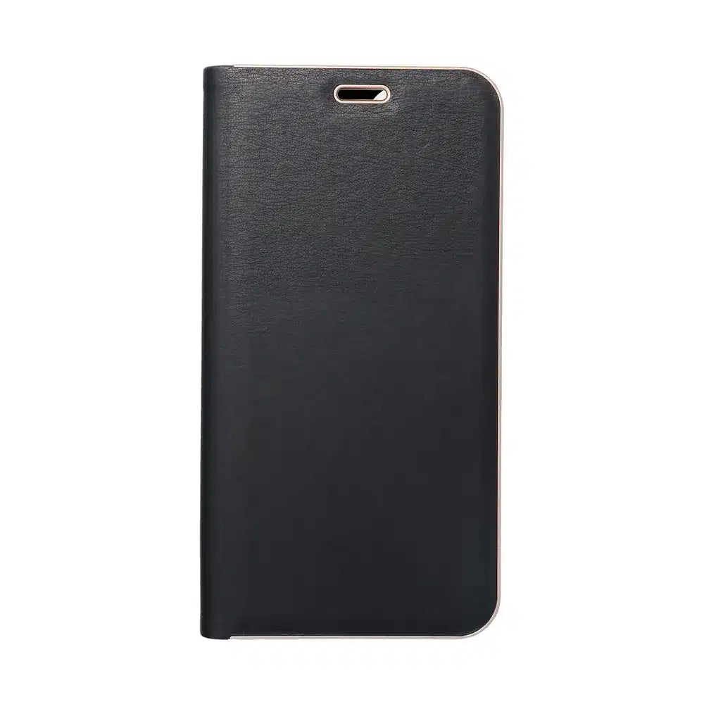 LUNA Book Gold etui za XIAOMI Redmi NOTE 14 5G črna