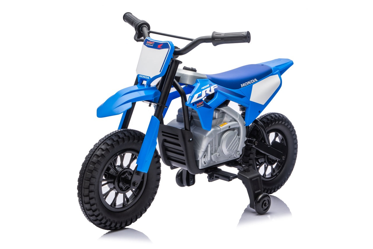 Licencirani motor na akumulator HONDA CFR450R - plavi