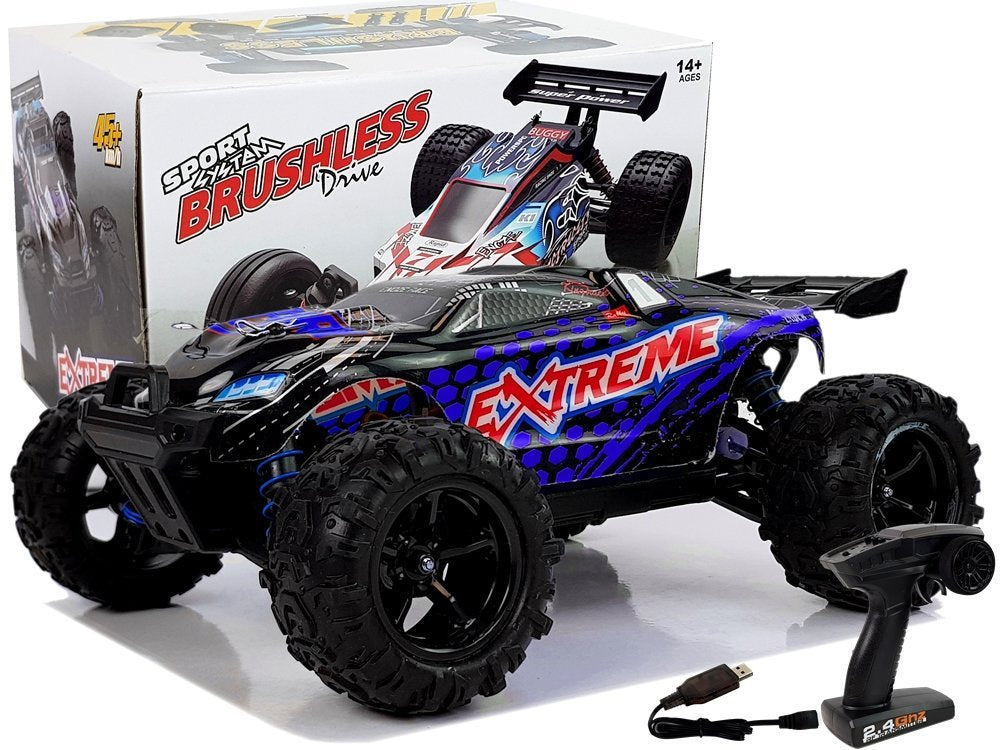 Buggy na daljinsko upravljanje 1:18 ENOZE 9302E Speed 45 km/h - plavi