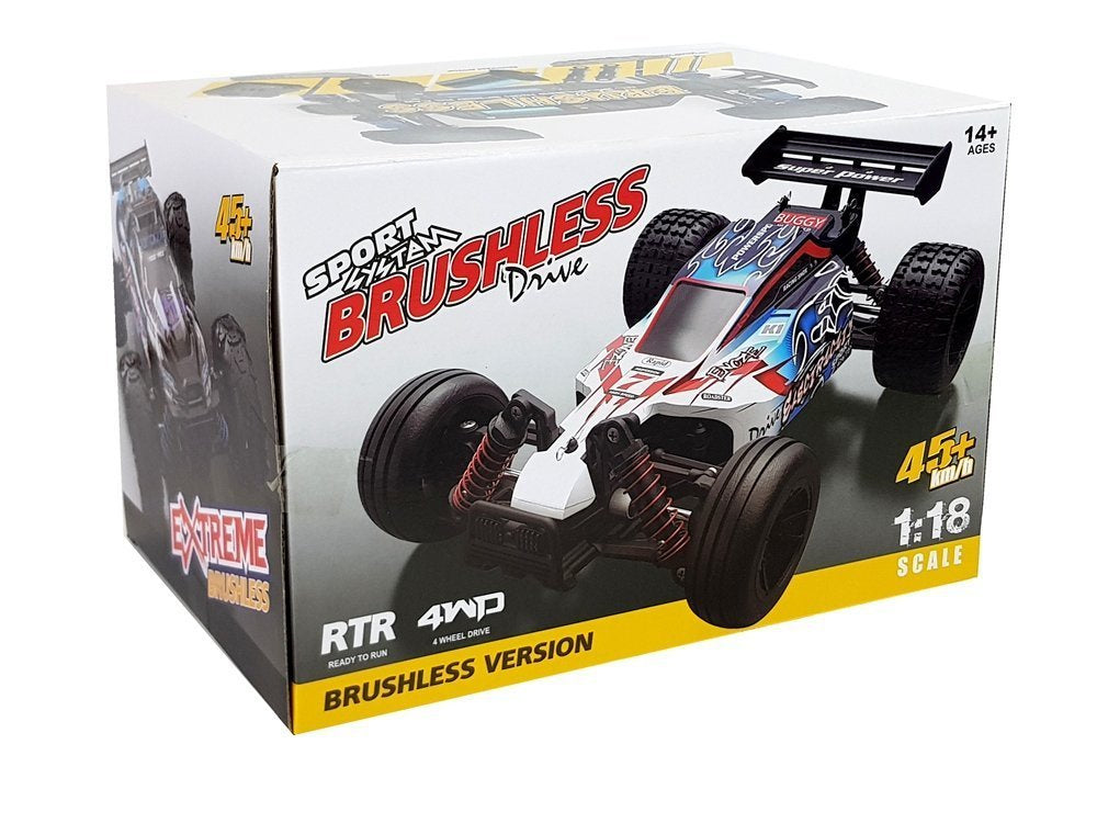 Buggy na daljinsko upravljanje 1:18 ENOZE 9303E 45 km/h - žuti