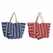 Torba DKD Home Decor Plava Crvena Aluminij 39 x 26 x 34 cm Porte-monnaie