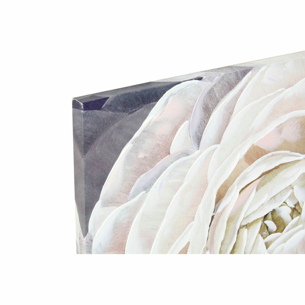 Platno DKD Home Decor Platno Drvo MDF 80 x 3 x 80 cm Cvijet