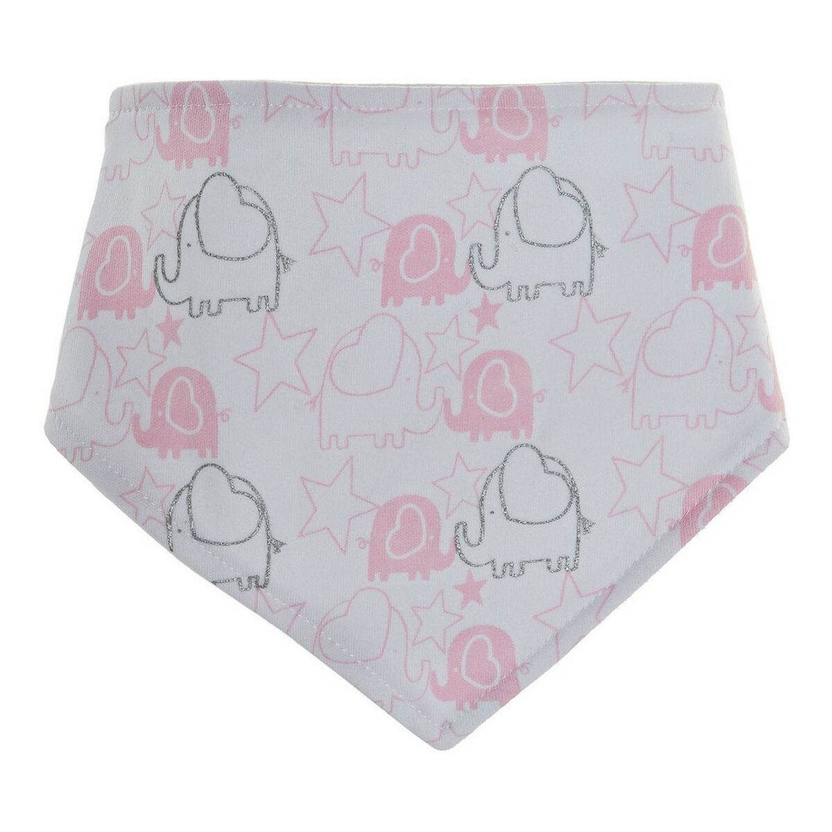 Poklon Set za Bebu DKD Home Decor BE-180261 Plava Bijela Roza (2 kom.)