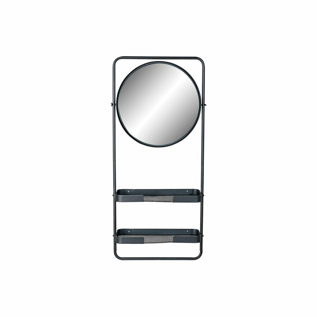 Zidno ogledalo DKD Home Decor Crna 55 x 20 x 120 cm