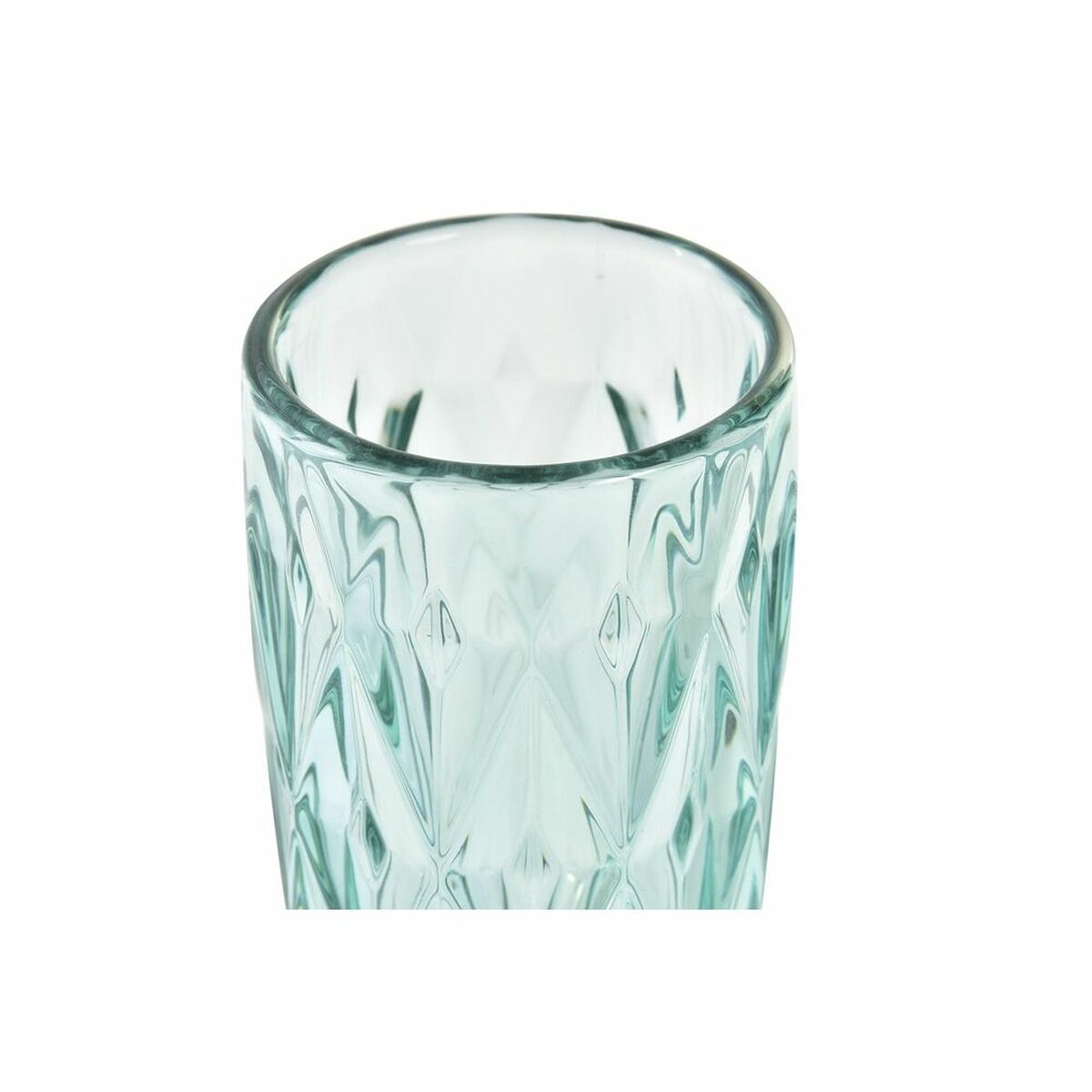 Čaša za vino DKD Home Decor Turkizno Kristal 150 ml