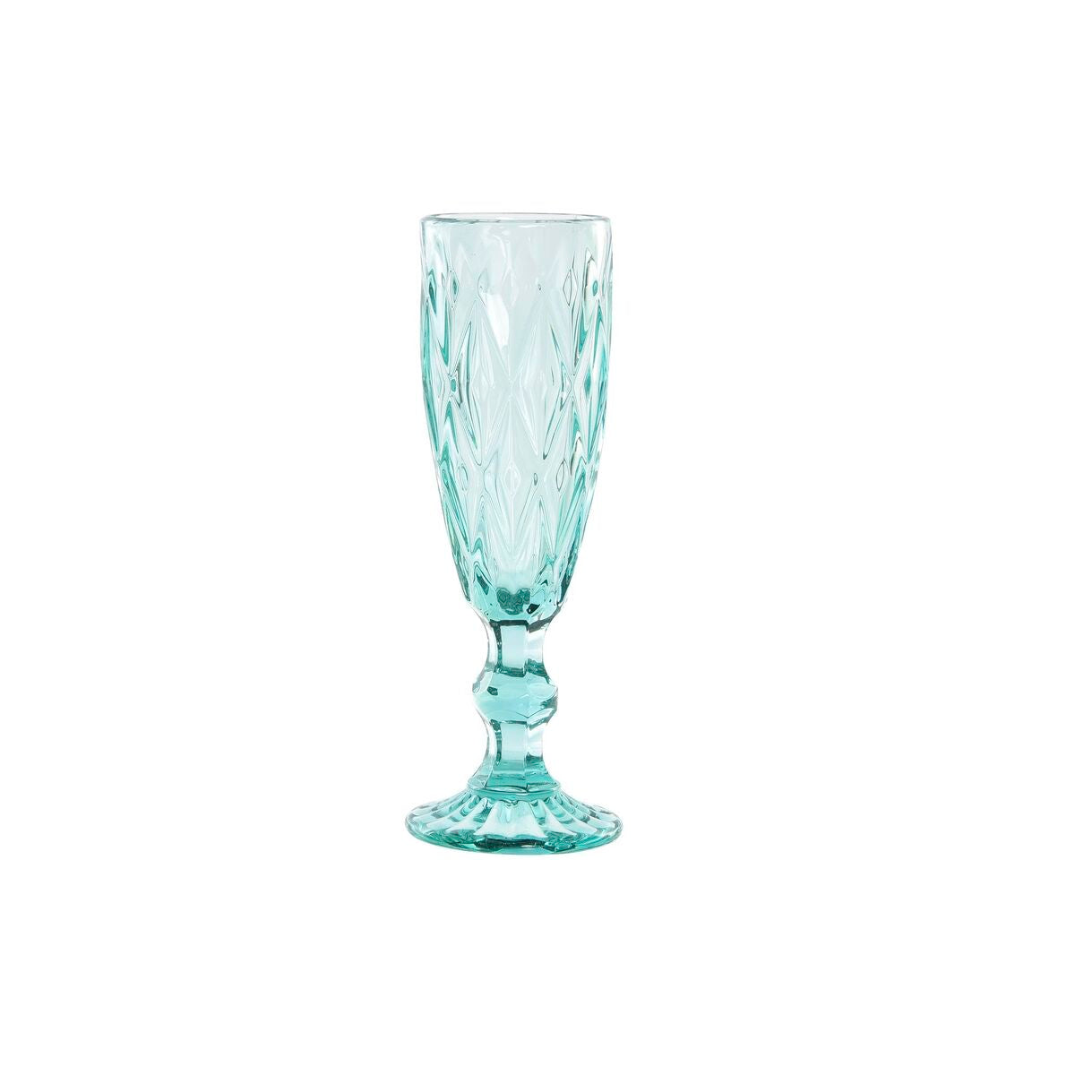 Čaša za vino DKD Home Decor Turkizno Kristal 150 ml