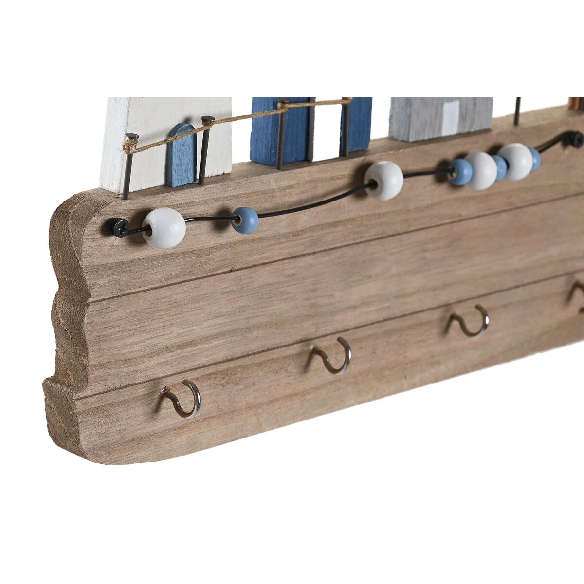 Zidna vješalica DKD Home Decor Drvo MDF (34,5 x 1,5 x 21,5 cm)