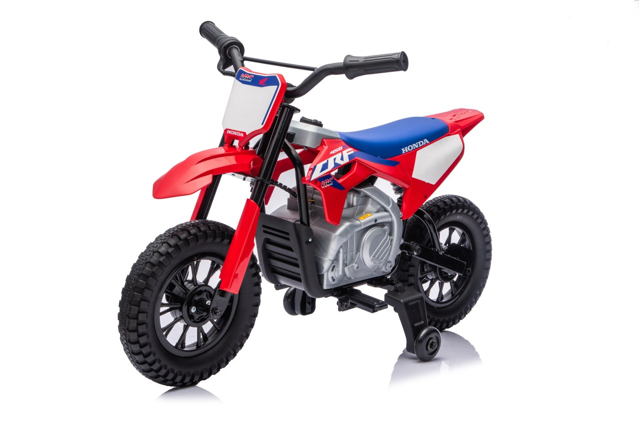 Licencirani motor na akumulator HONDA CFR450R - crveni