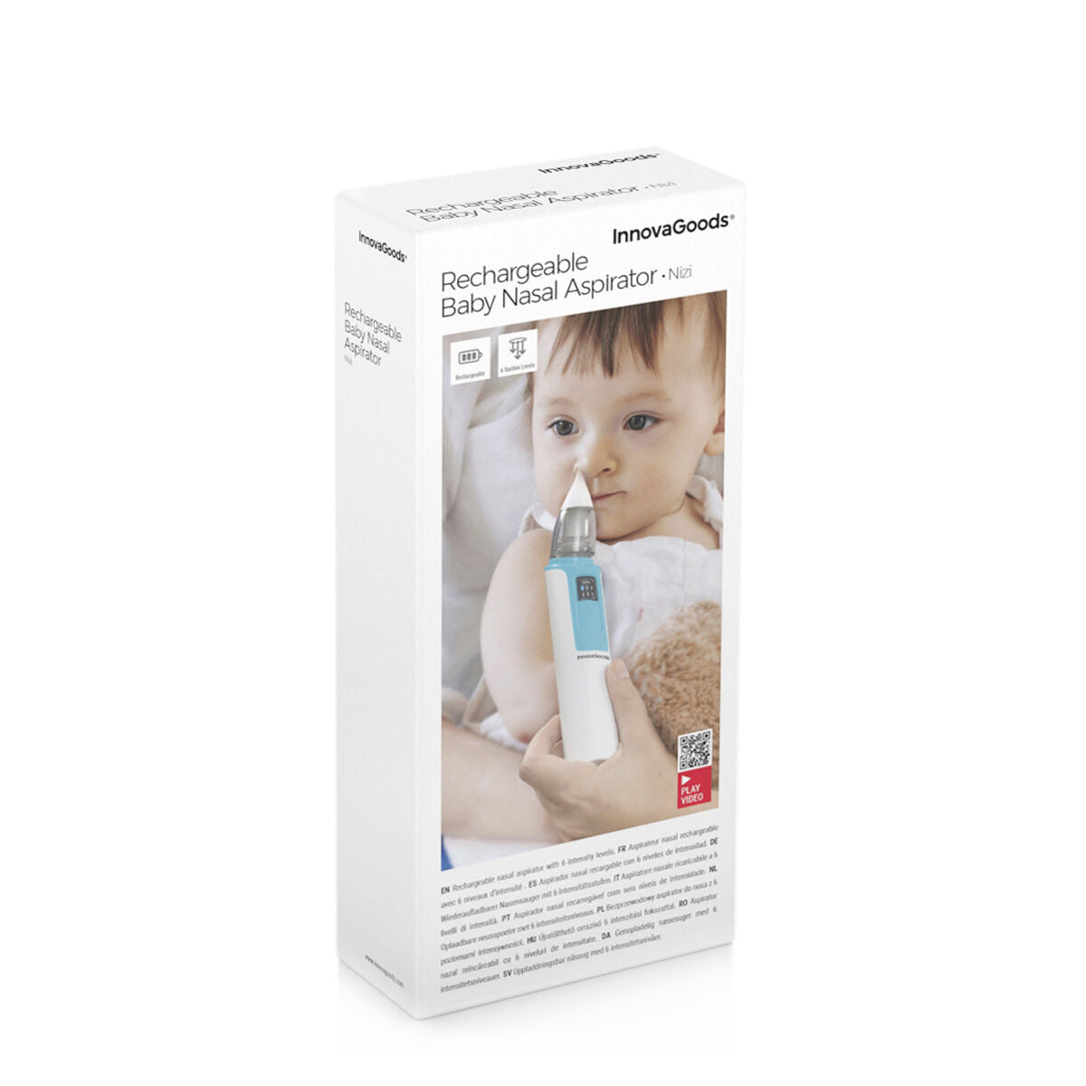 Punjivi Nosni Aspirator za Bebe Nizi InnovaGoods