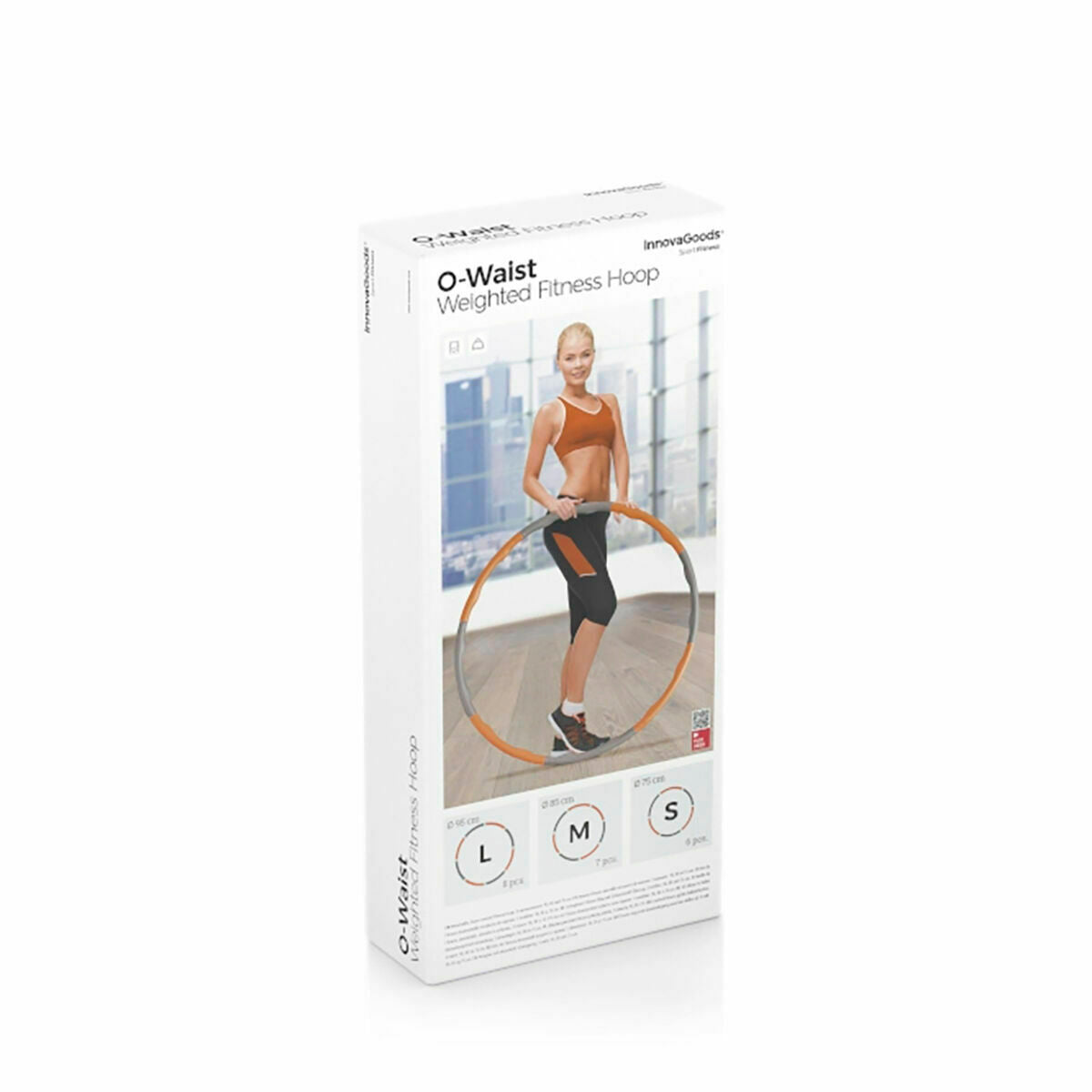 Pack Odvojivi obruč za fitness obložen pjenom i Sportski pojas za mršavljenje s efektom saune InnovaGoods