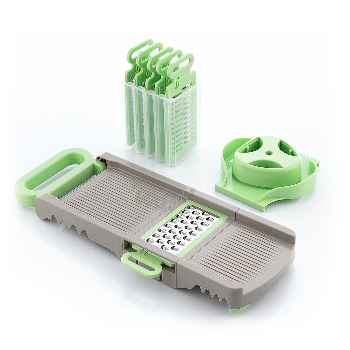 Pack Spiralni Rezač Povrća i Sklopivi Rezač Ribež 6 u 1 InnovaGoods
