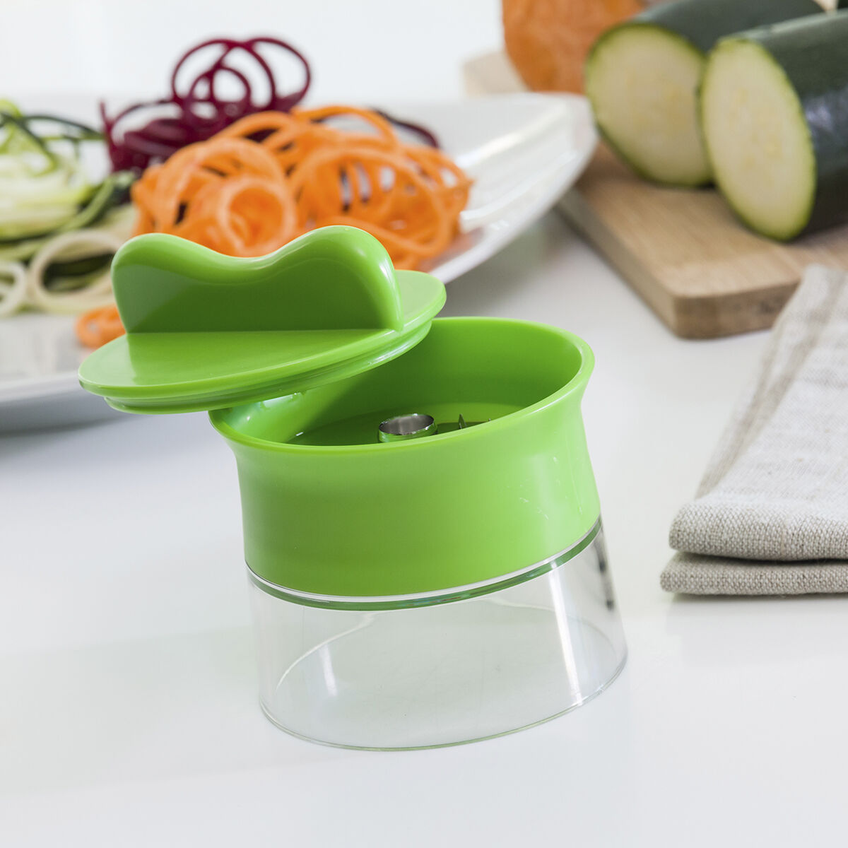 Pack Spiralni Rezač Povrća i Sklopivi Rezač Ribež 6 u 1 InnovaGoods