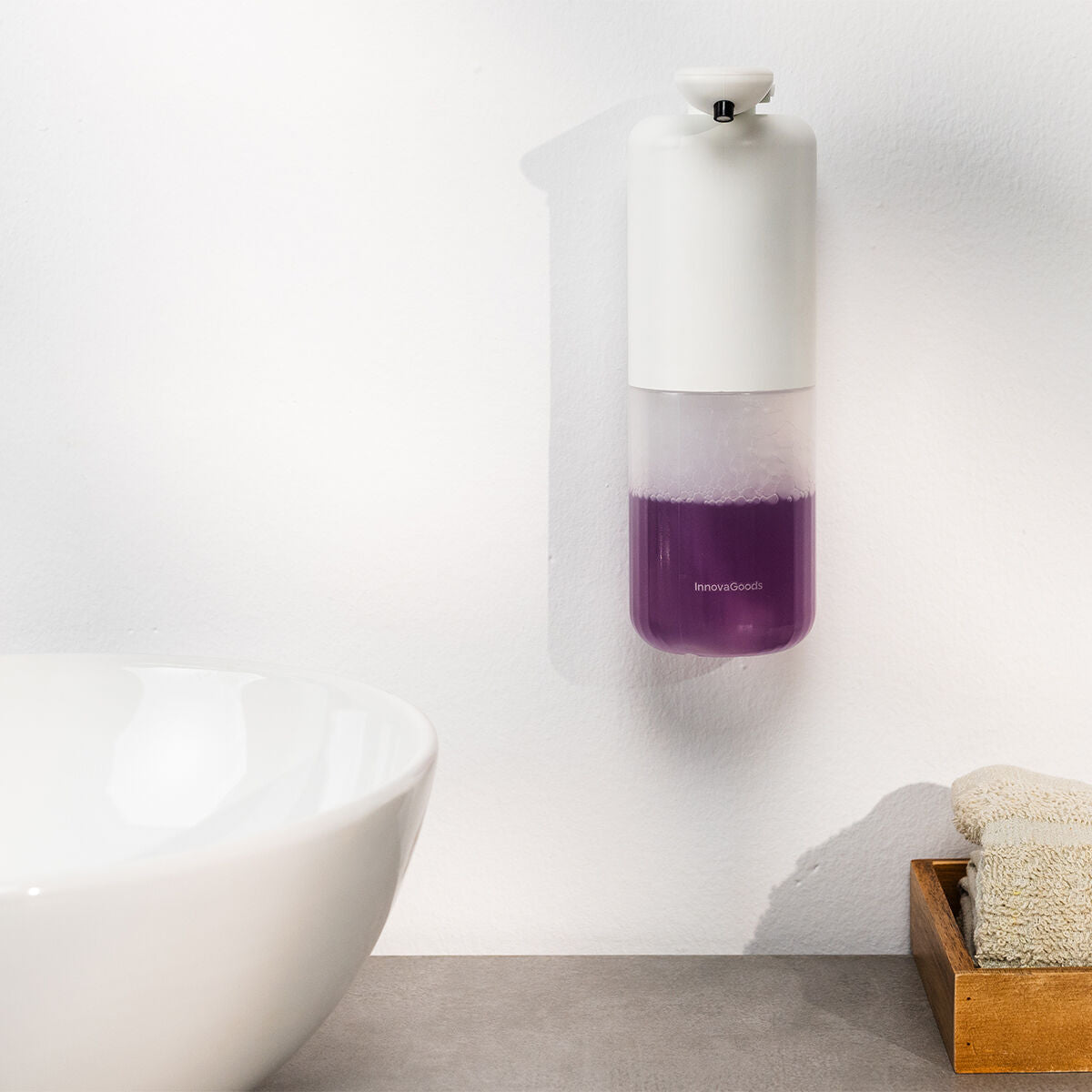 Set Dozator Paste za Zube sa Držačem Četkica i Automatski Dozator Sapuna InnovaGoods
