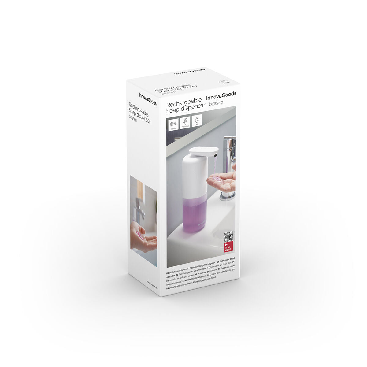 Set Dozator Paste za Zube sa Držačem Četkica i Automatski Dozator Sapuna InnovaGoods