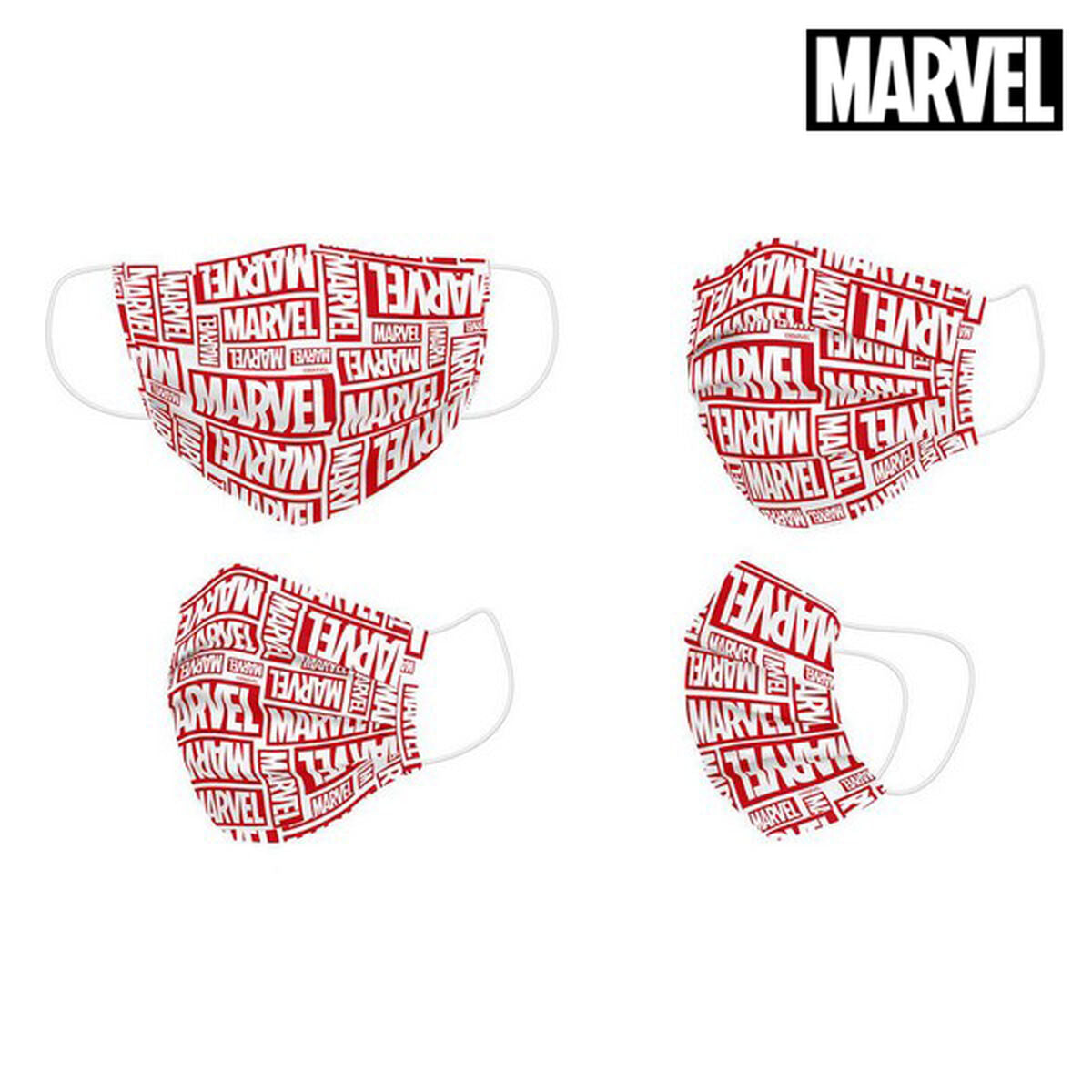 Higijenska maska Marvel Children's Crvena