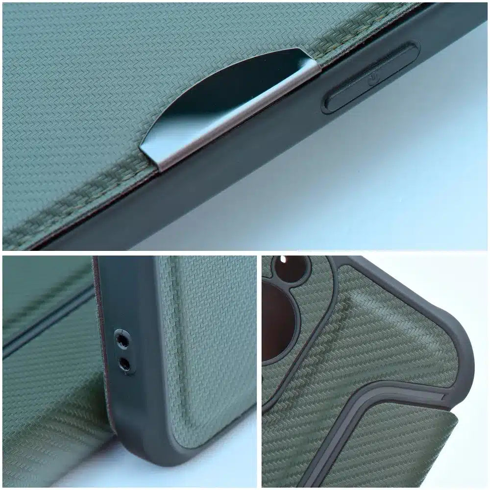 RAZOR Book torbica za SAMSUNG GALAXY A55 5G temno zelena
