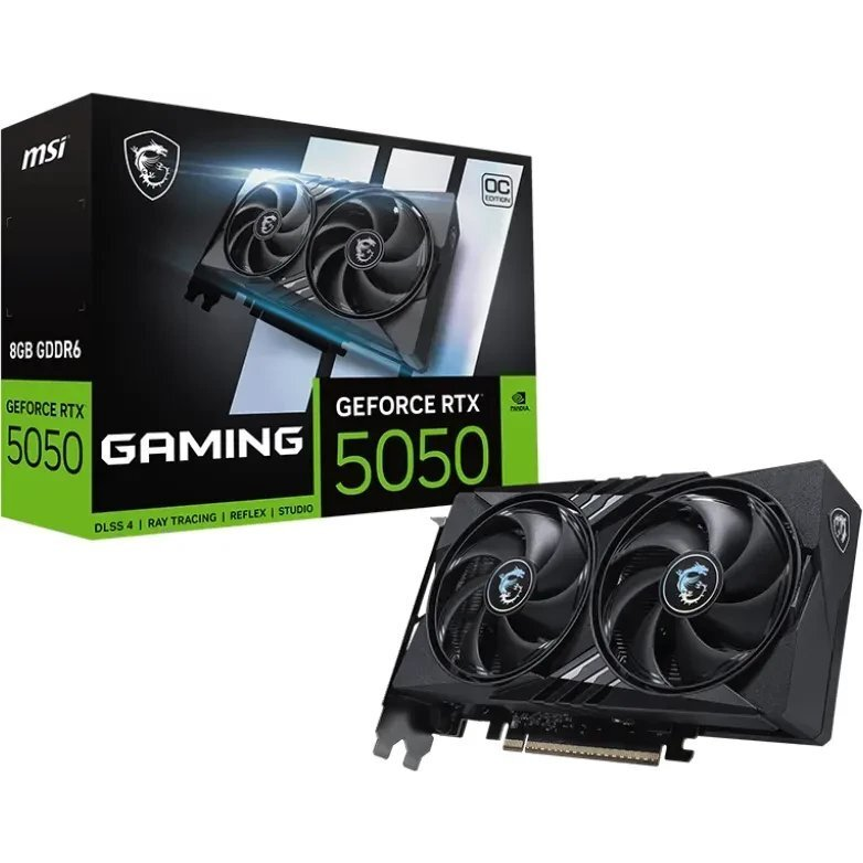 MSI GeForce RTX 5050 8G GAMING OC NVIDIA 8 GB GDDR6
