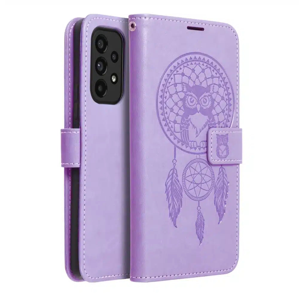 MEZZO Book etui za SAMSUNG GALAXY A53 5G lovilec sanj vijoličen
