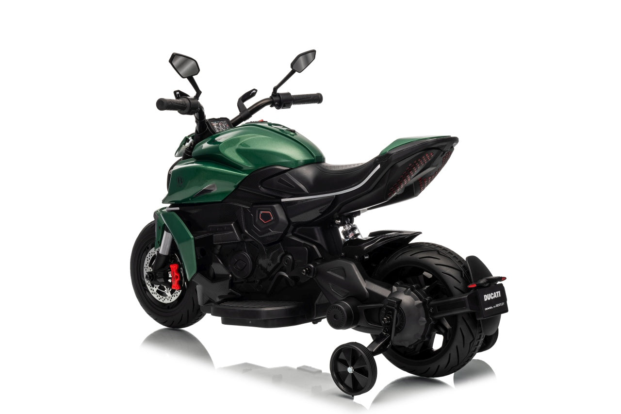 Licencirani motor na akumulator Ducati Diavel x Bentley - zeleni