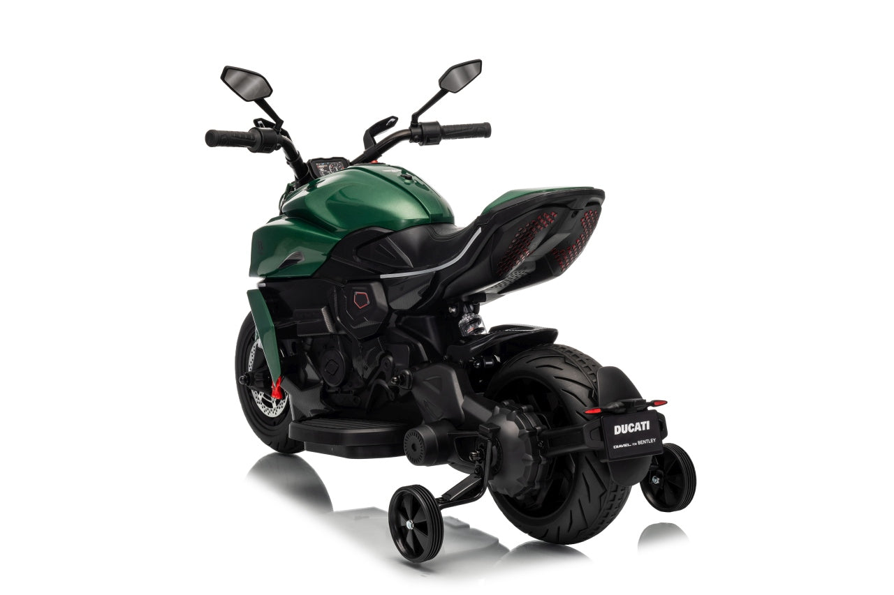 Licencirani motor na akumulator Ducati Diavel x Bentley - zeleni
