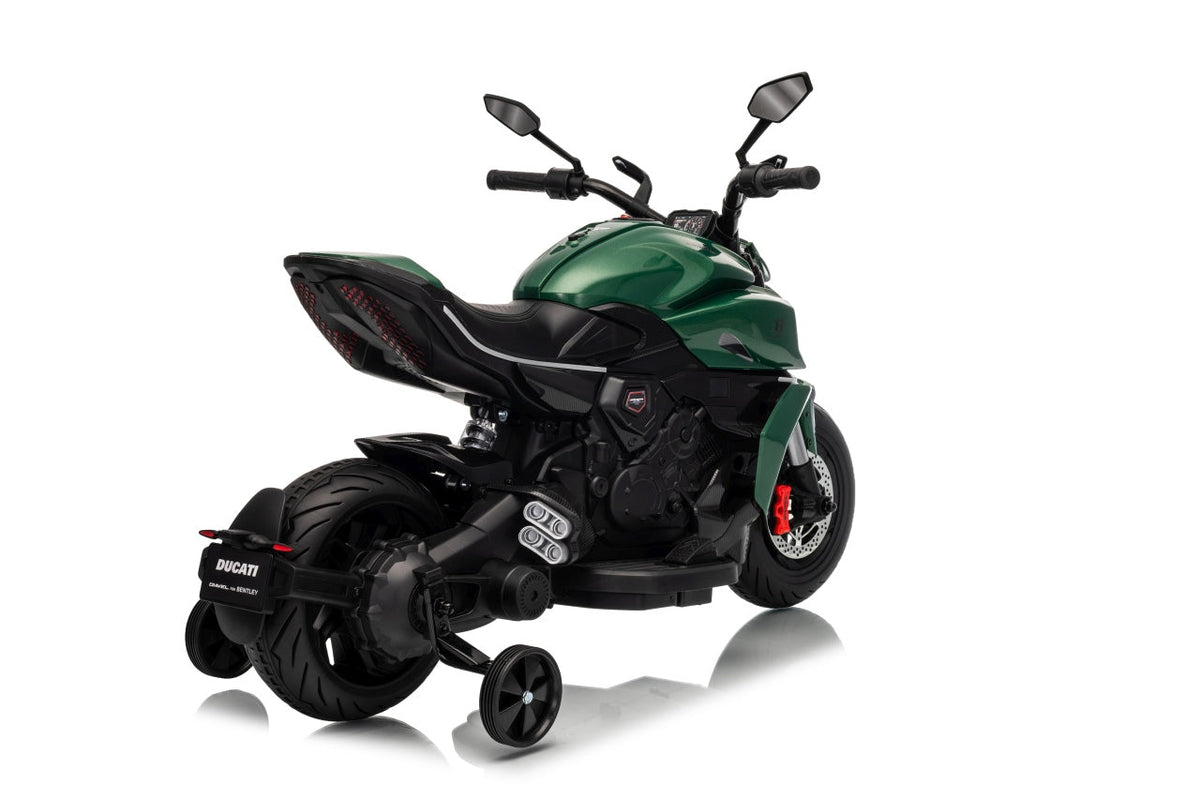 Licencirani motor na akumulator Ducati Diavel x Bentley - Zeleni