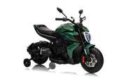 Licencirani motor na akumulator Ducati Diavel x Bentley - zeleni